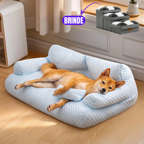 Sofá Cama para Pet Ice + Escadinha de Brinde