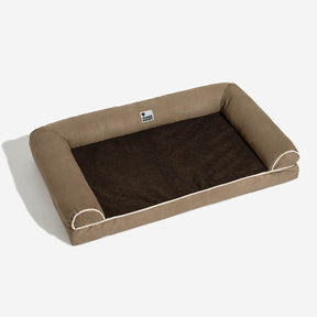 Sofá Cama para pet Ortopédica Fleec + Escadinha de Brinde