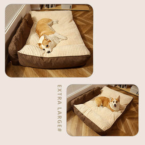 Sofá Cama Para Pet Ortopédico Soft + Escadinha de Brinde