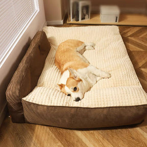 Sofá Cama Para Pet Ortopédico Soft + Escadinha de Brinde