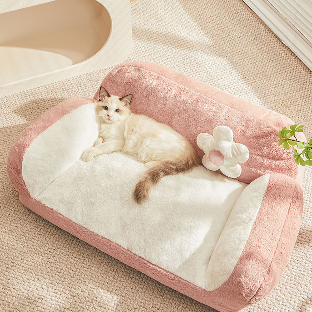 Sofá Cama para Pet Warm + Escadinha de Brinde