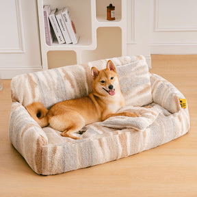 Sofá Cama para Pet Fluffy + Escadinha de Brinde