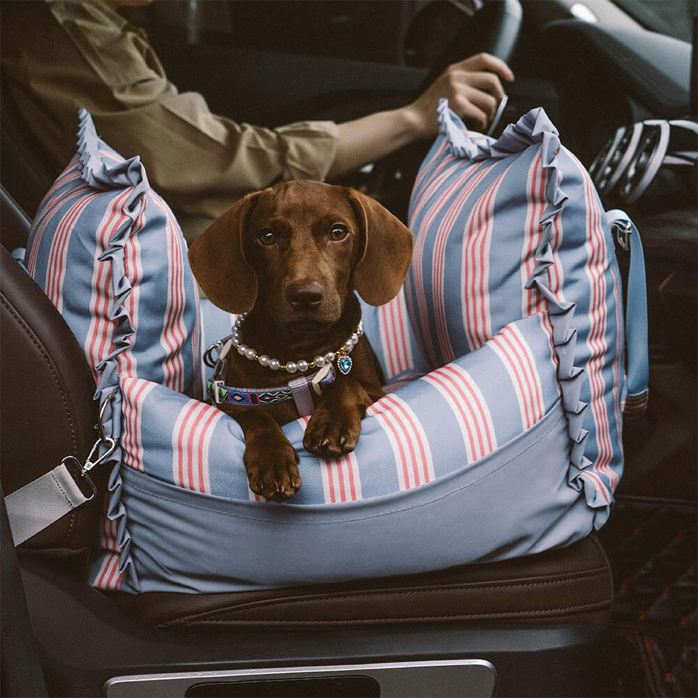 Cama de pet para carro à prova d'água para segurança em viagens